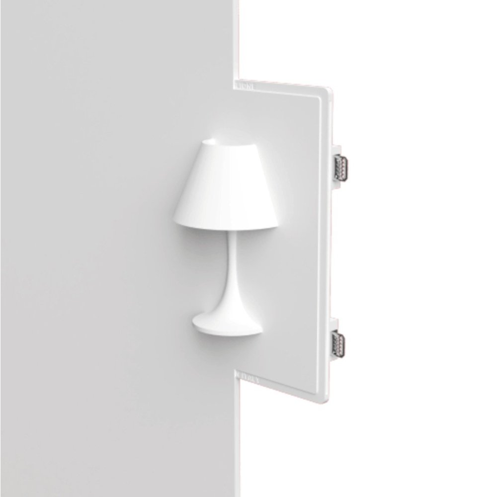Gips Lampadari Bartalini ETSEIV AP1 G9 LED-Kronleuchter