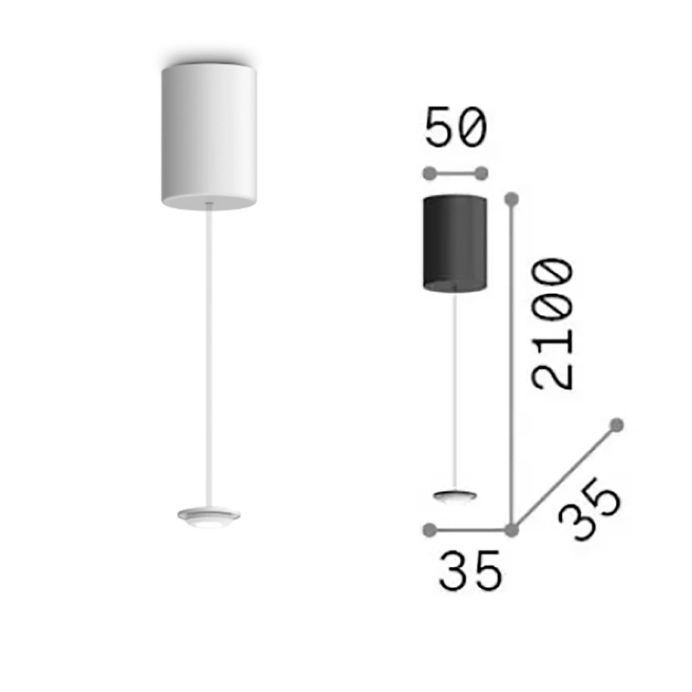 Moderner Kronleuchter Ideal Lux MAPA MINI IRIDE 348674