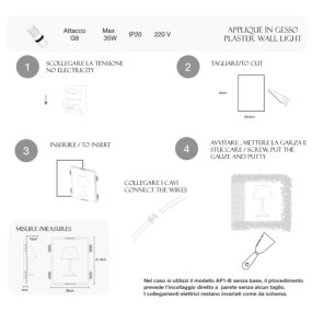 Lampadari Bartalini OTNAVEL AP6 G9 Lustres LED