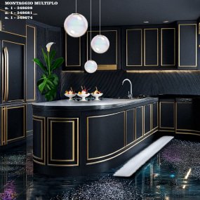 Lustre moderne Ideal Lux...