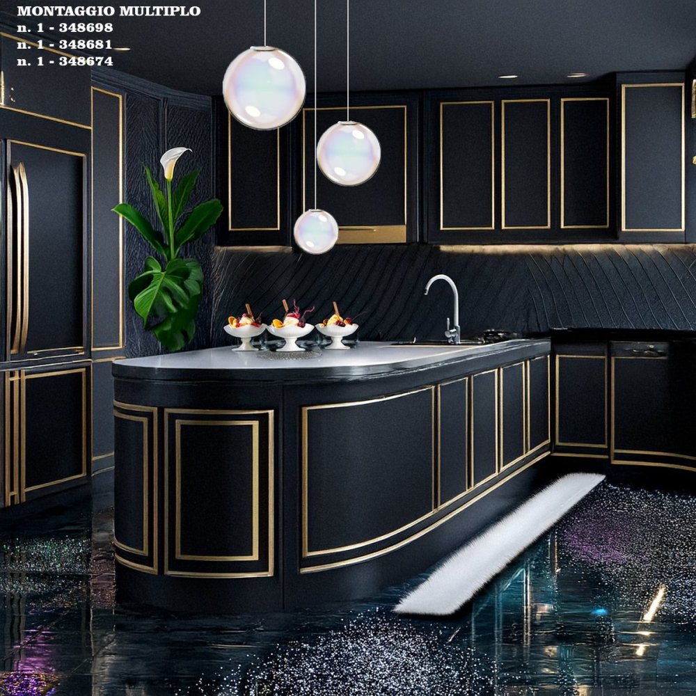 Lustre moderne Ideal Lux MAPA MINI IRIDE 348674