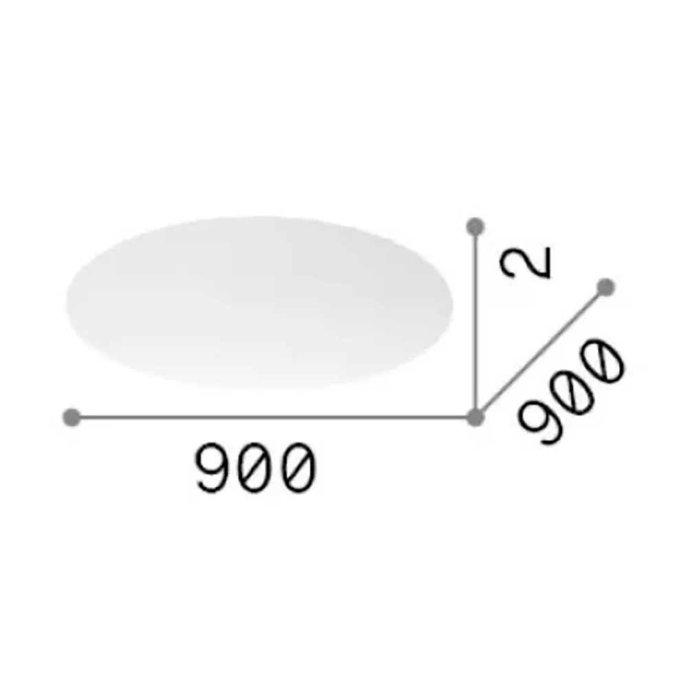 Zubehörteil Lampenschirmkappe Ideal Lux SET UP 339252