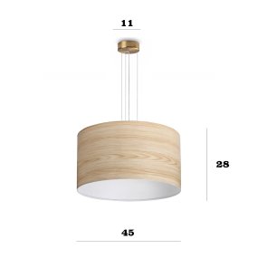 Stofflüster Ideal Lux SET UP 348223 345895