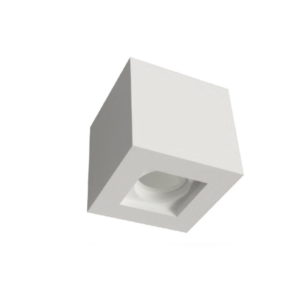 Plafonnier en plâtre Lampadari Bartalini PALP C100 GU10 LED