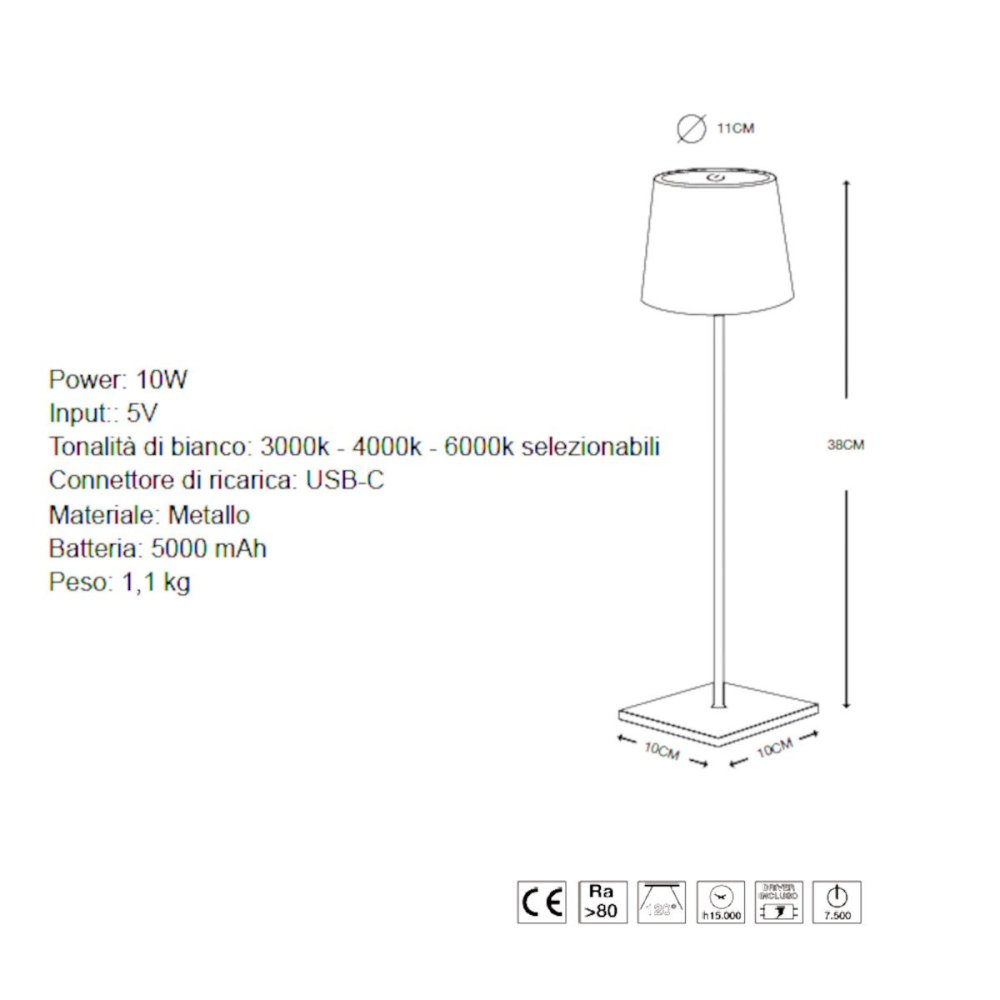 Lampadari Bartalini SOMTA C LED IP65 lámparas de araña