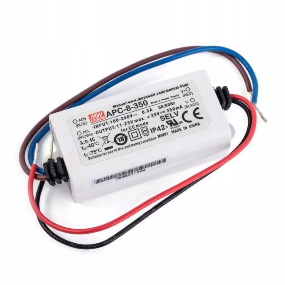 Driver Lampadari Bartalini APC 8 350 CC-350 mA 8W