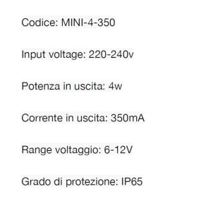 Lampadari Bartalini MINI 4 350