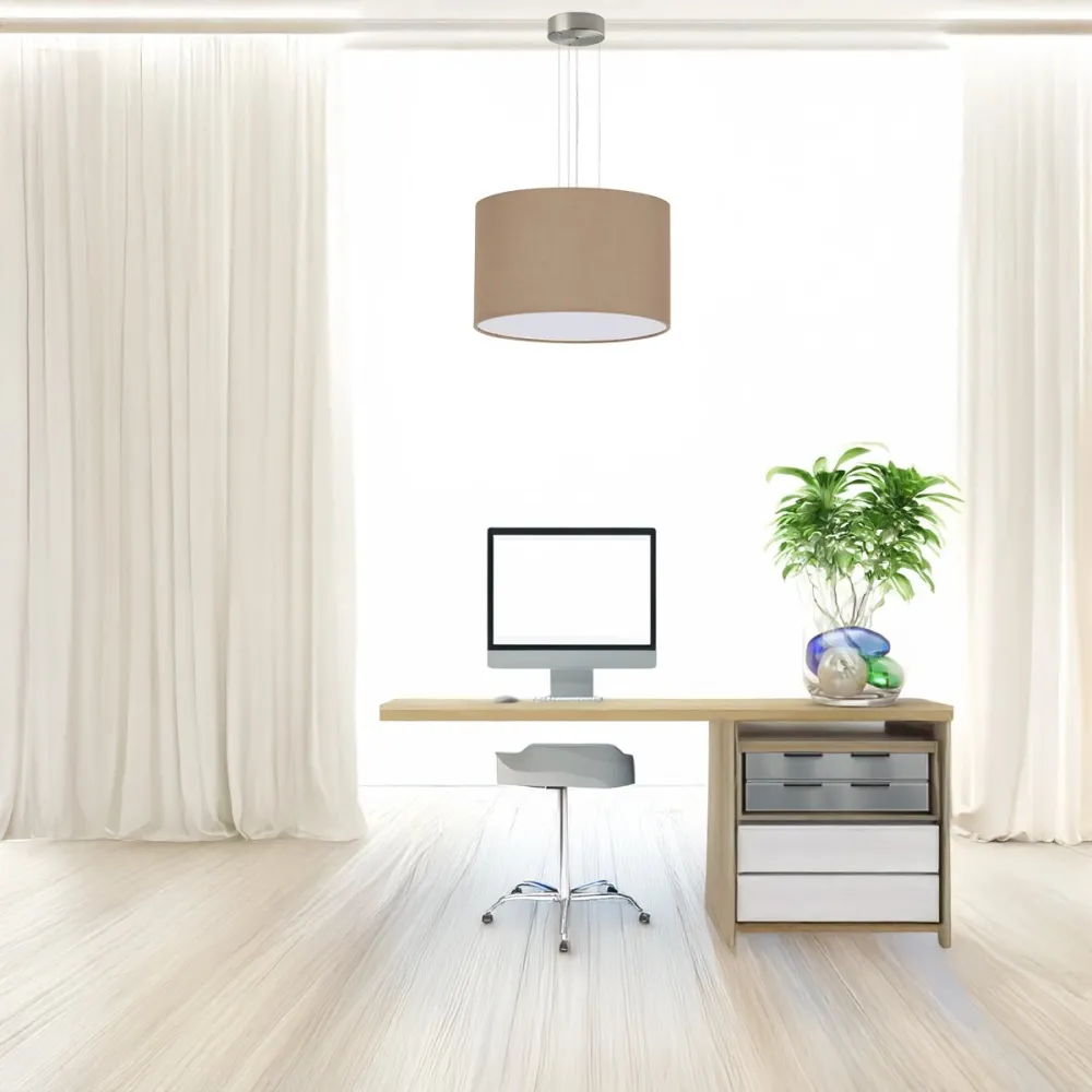 Lampadario tessuto Ideal Lux SET UP 304625 348209