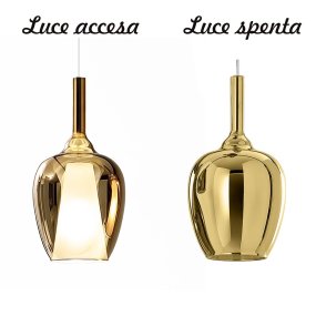 Gea Luce OFELIA S10 Goldglas-Aufhängung