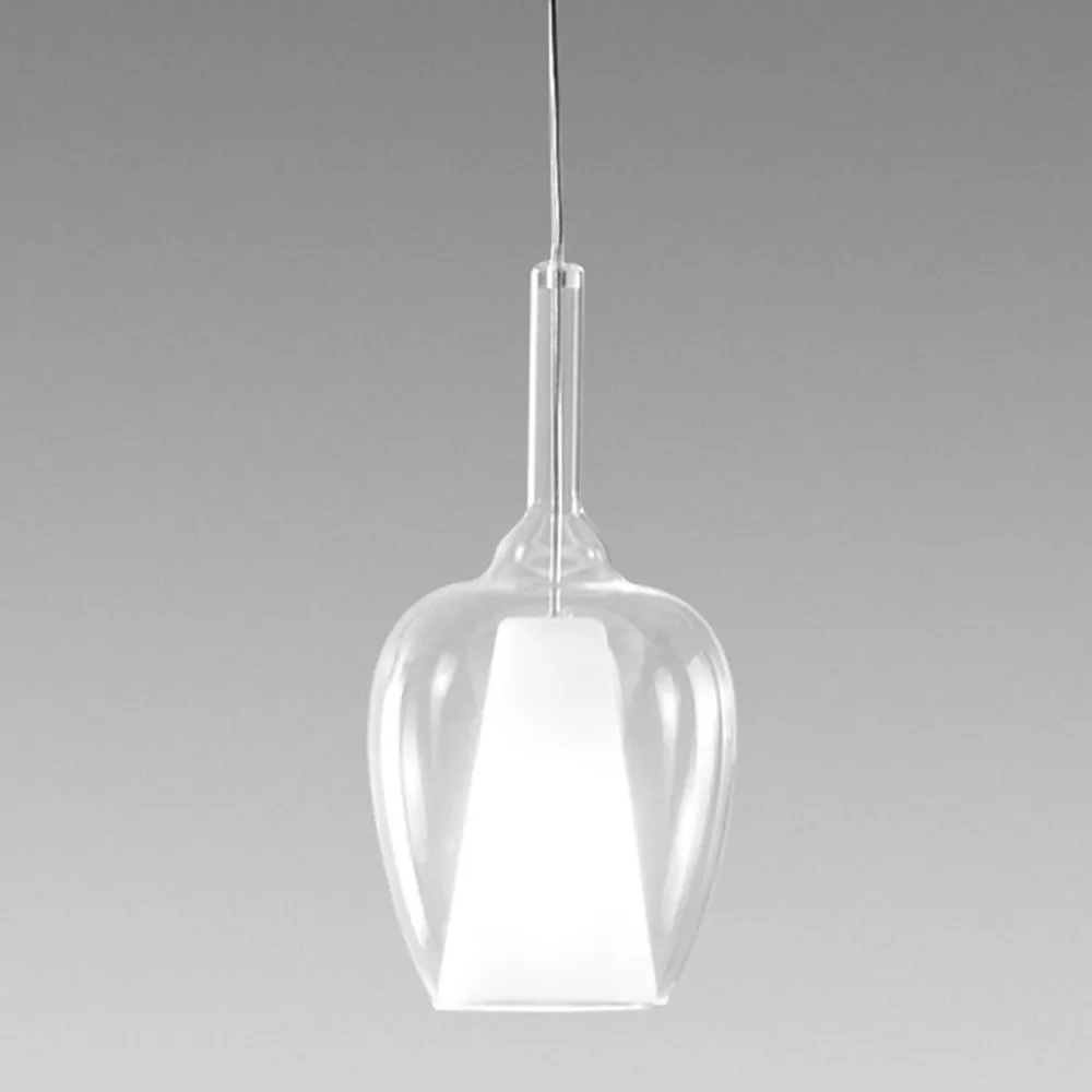 Lampadario vetro colorato Gea Luce OFELIA S