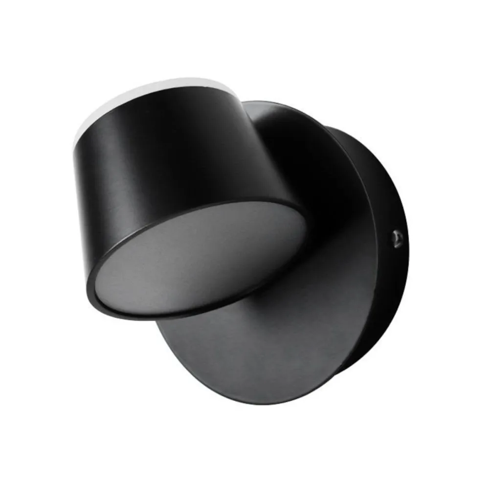 Moderne Wandleuchte Lampadari Bartalini OELILAG Schwarz AP102 LED