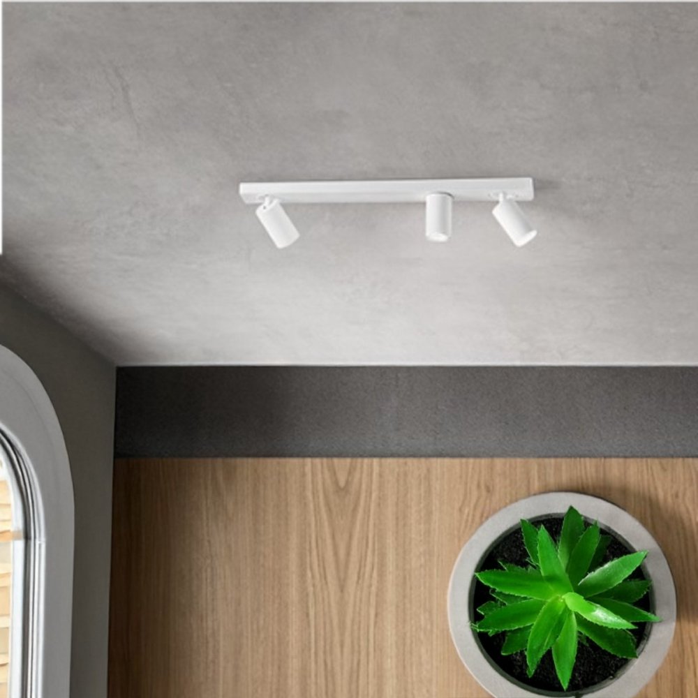 Moderne Deckenleuchte Perenz beleuchtet ODDY 8176 B GU10 LED
