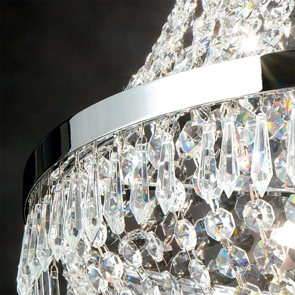 Lustre en cristal Ideal Lux CAESAR 114279