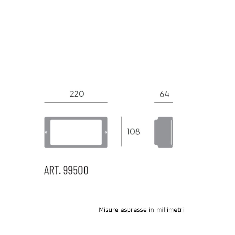Sovil SCREEN 99500 16 LED moderne Wandleuchte