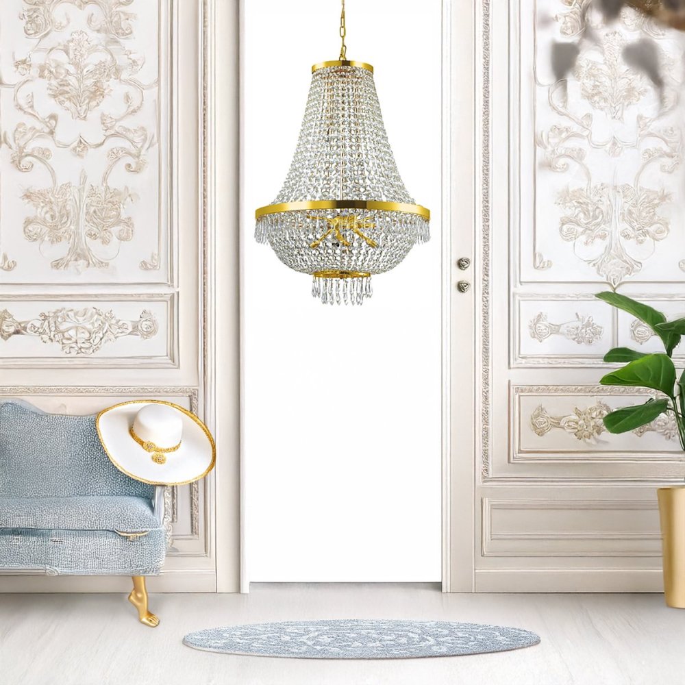 Lampadario cristallo Ideal Lux CAESAR 114743