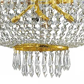 Lámpara de araña de cristal Ideal Lux CAESAR 114743