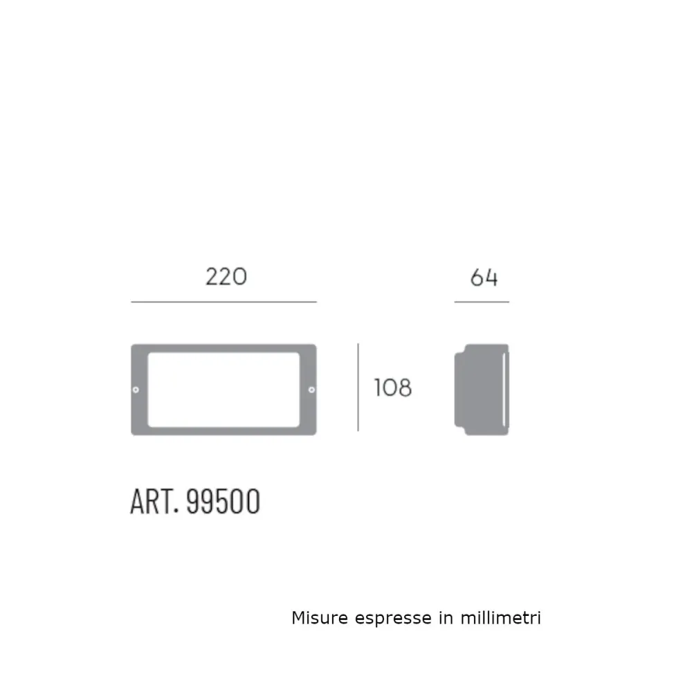 Aplique de pared moderno LED Sovil SCREEN 99500 02