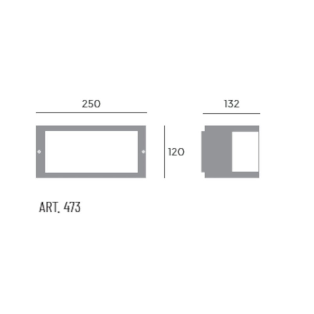 Applique classico Sovil UMBE Aperta 473 36 E27 LED