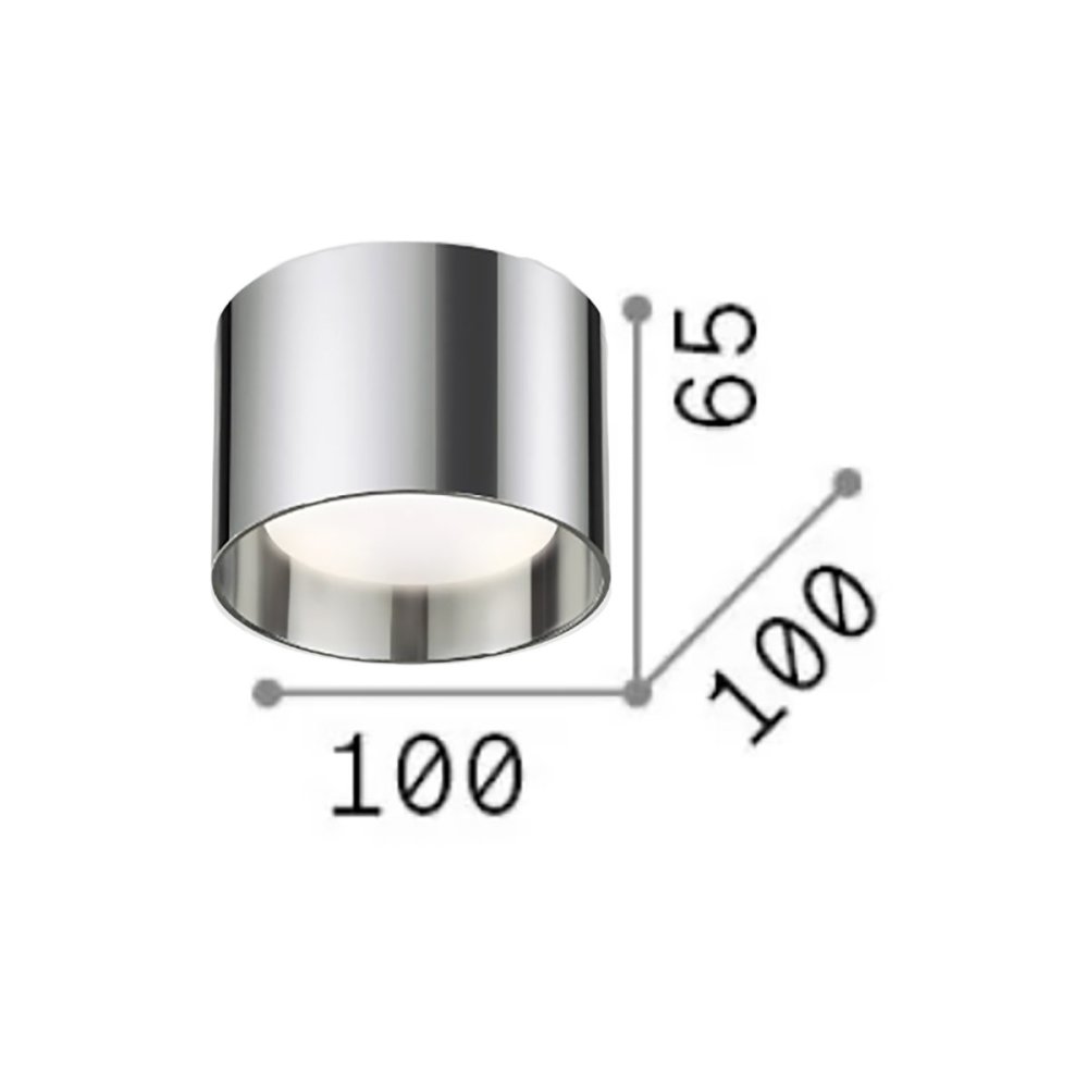 Moderne Deckenleuchte Ideal Lux SPIKE 310886