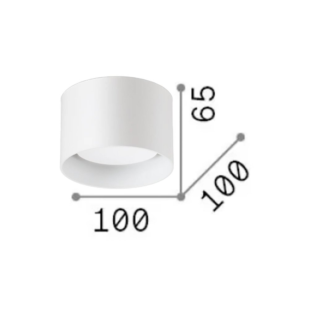 Plafonnier Ideal Lux SPIKE 310893