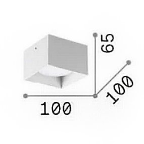 Plafonnier moderne Ideal Lux SPIKE 317502