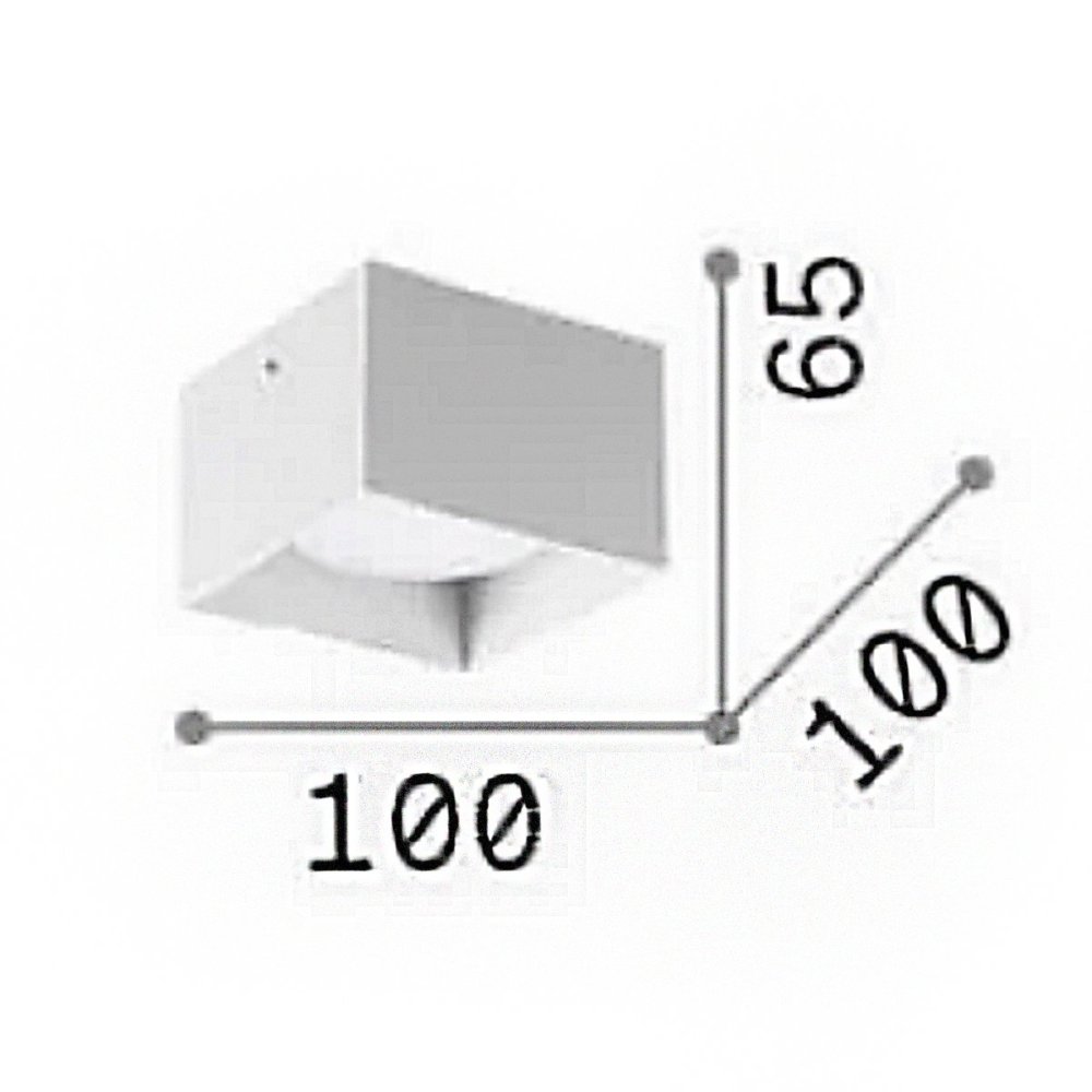 Plafonnier moderne Ideal Lux SPIKE 317502