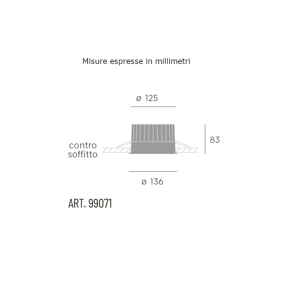 Spot encastré LED Sovil SHOWER 98071 02
