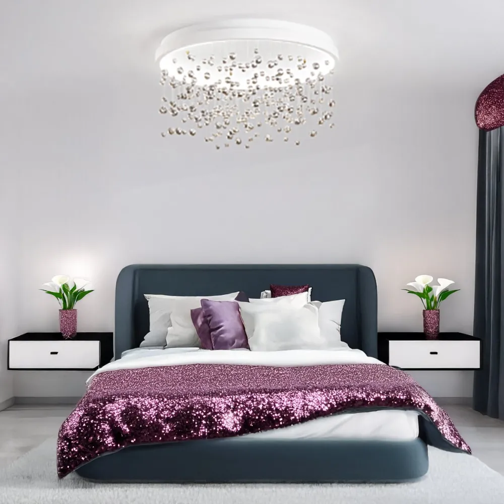 Plafonnier en perles de verre Ideal Lux ARMONY 315812