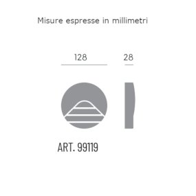 Aplique de pared moderno Sovil CLUB 99119 72 LED
