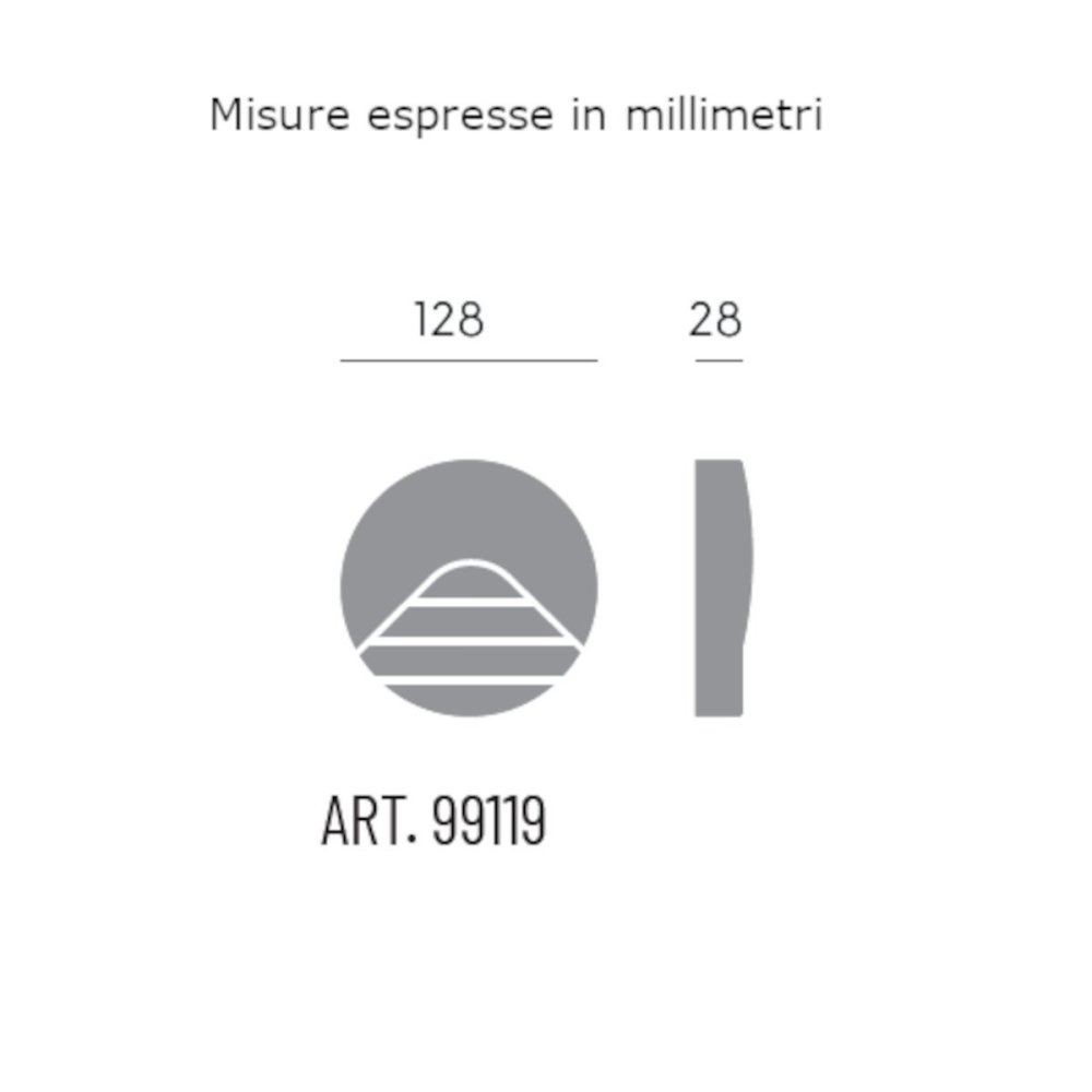 Aplique de pared moderno Sovil CLUB 99119 72 LED