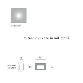 Baliza de paso moderna Sovil SPINA 98190 LED