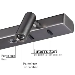 Ideal Lux LED-Wandleuchte...