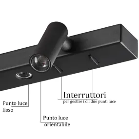 Ideal Lux LED-Wandleuchte...