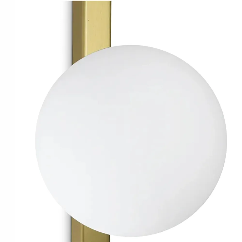 Lámpara de pared clásica Ideal Lux BINOMIO 311319 LATÓN