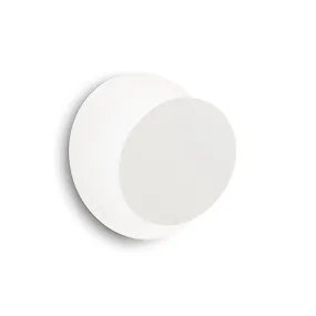 Applique moderna Ideal Lux TICK 238975 BIANCO LED 700lm metallo luce inclinabile emissione indiretta