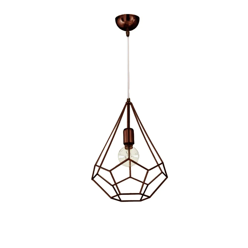 Araña clásica rústica Padana Lampadari FILO 1070 S E27 LED