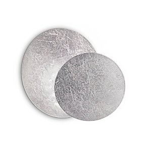 Applique murale moderne Ideal Lux TICK 238951 ARGENT