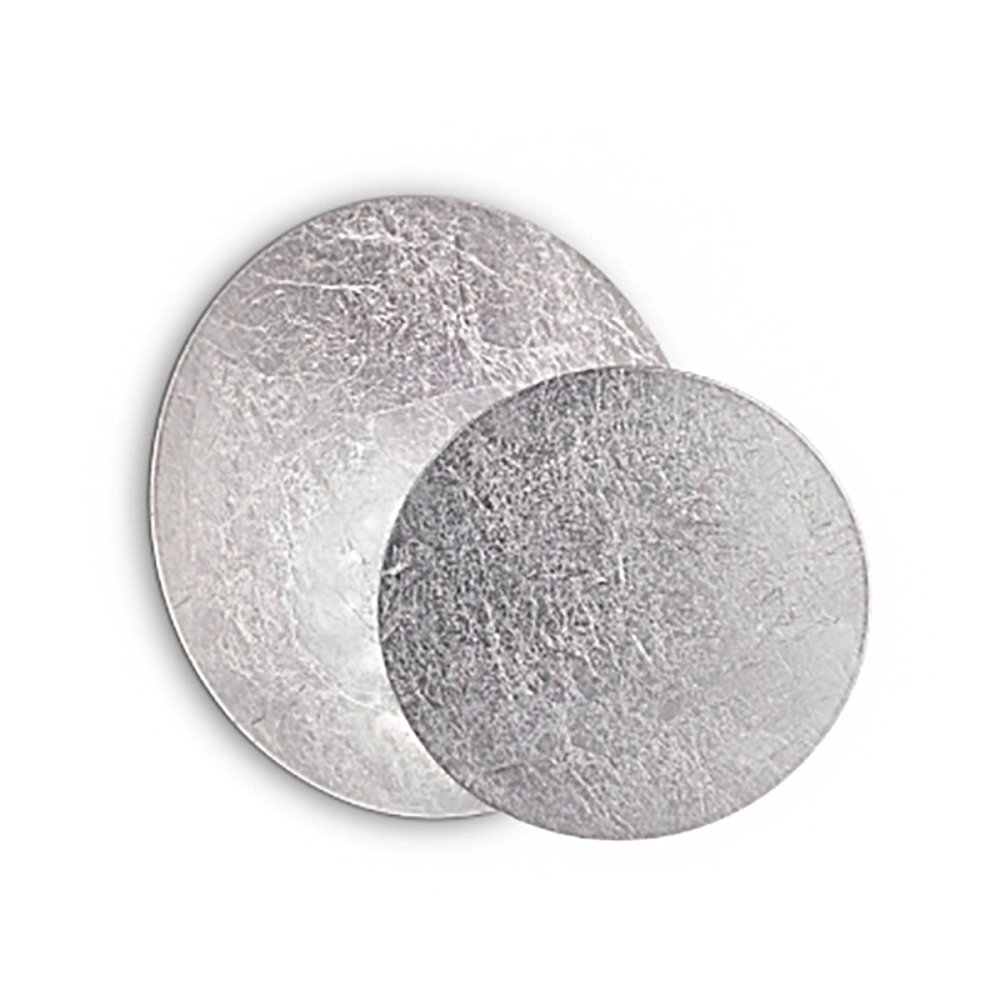 Aplique de pared moderno Ideal Lux TICK 238951 PLATA