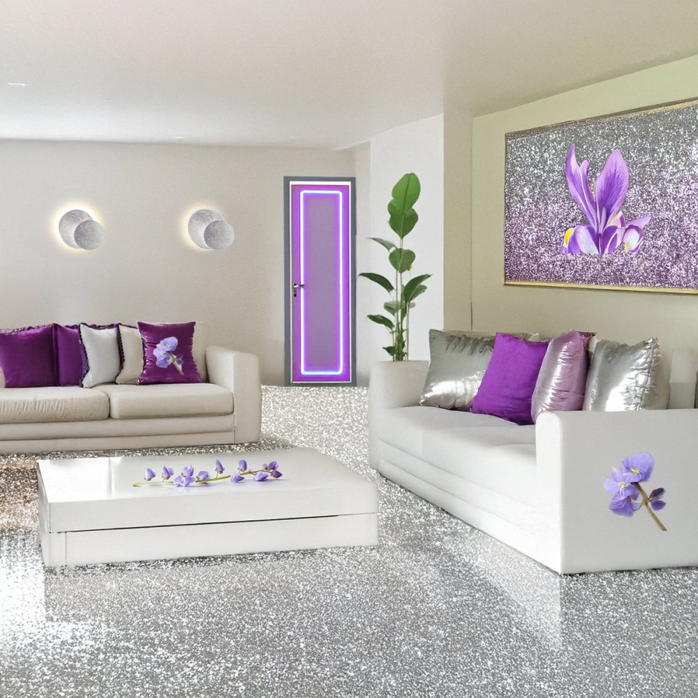Applique moderna Ideal Lux TICK 238951 ARGENTO