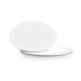 Elliptischer Lampenschirm aus geblasenem Glas Ideal Lux NINFEA TL1 318325