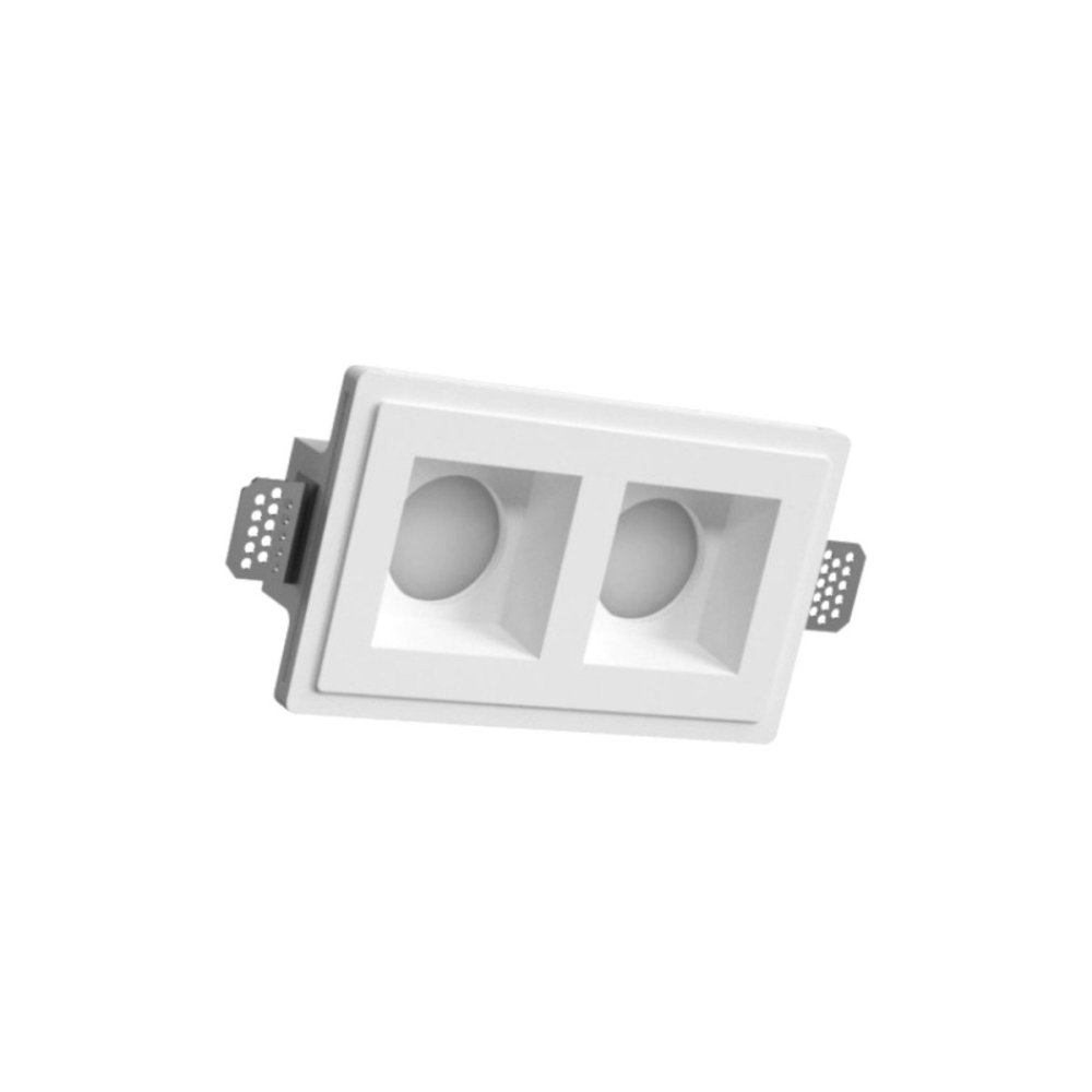 Foco empotrable de yeso Lampadari Bartalini ORDAUQ D 085D GU10 LED