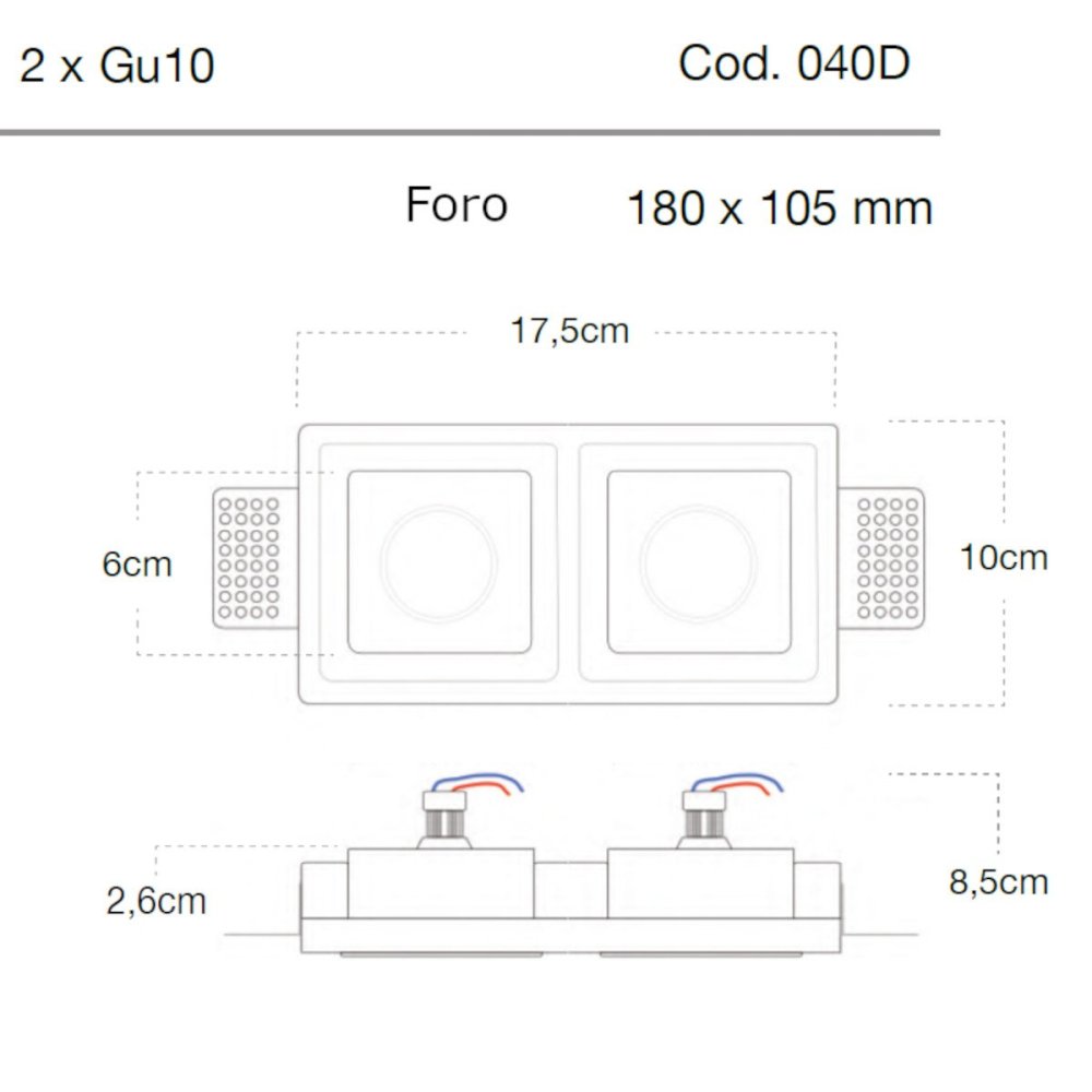 Lampadari Bartalini OTESSORG 040D GU10 LED-Kronleuchter