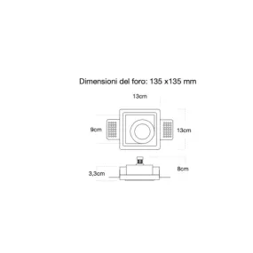 Lampadari Bartalini XILEF FP6 GU10 LED lustres