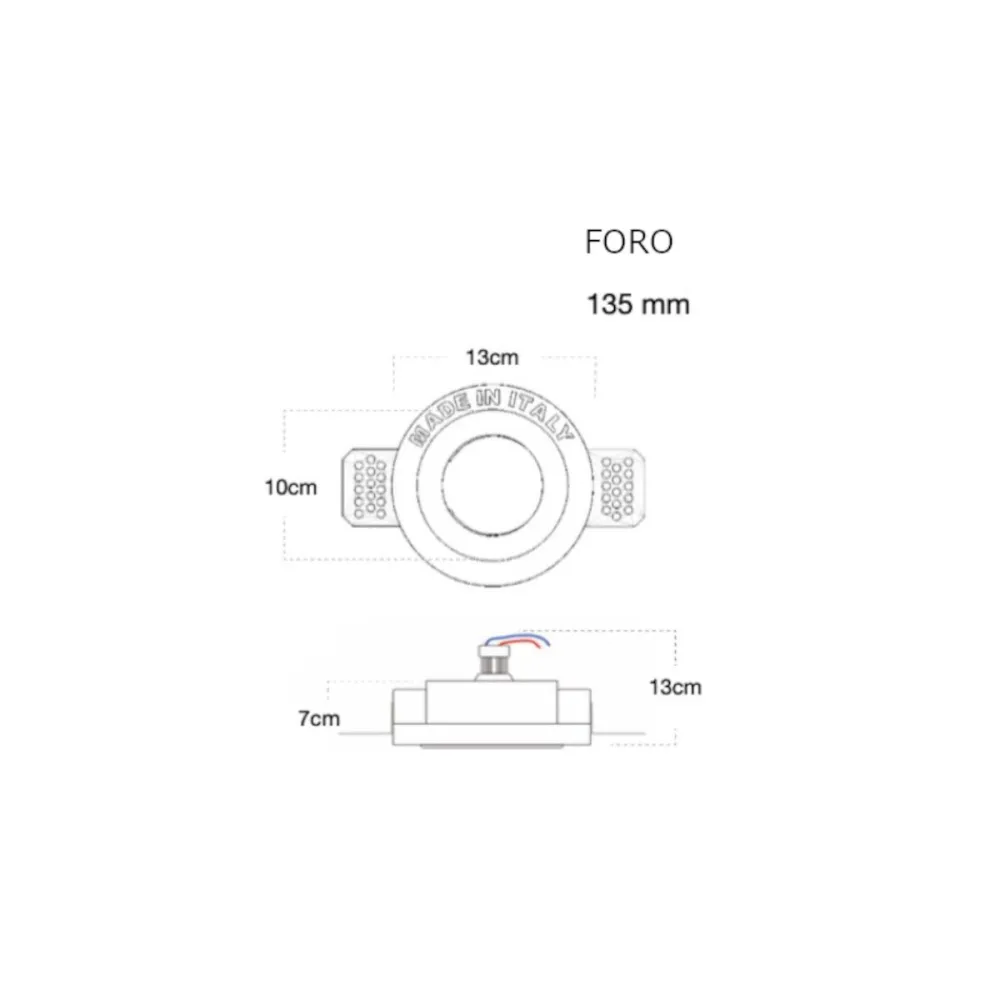 Foco empotrable Lampadari Bartalini INORTSA 065 GU10 LED