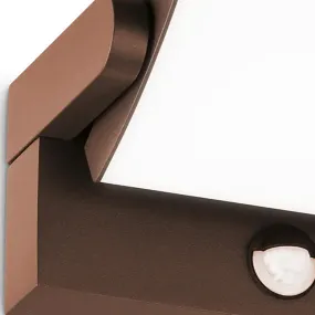 Applique d'extérieur classique avec capteur crépusculaire et détecteur de mouvement Ideal Lux SWIPE 307176