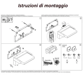 Applique esterno classico sensore crepuscolare movimento Ideal Lux SWIPE 307176