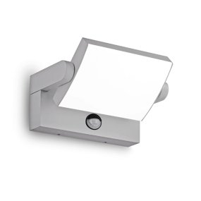 Ideal Lux SWIPE moderne Außenwandleuchte mit Dämmerungssensor und Bewegungsmelder