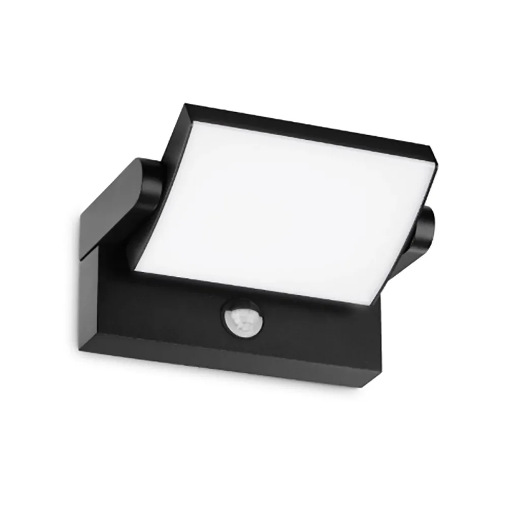 Ideal Lux SWIPE moderne Außenwandleuchte mit Dämmerungssensor und Bewegungsmelder