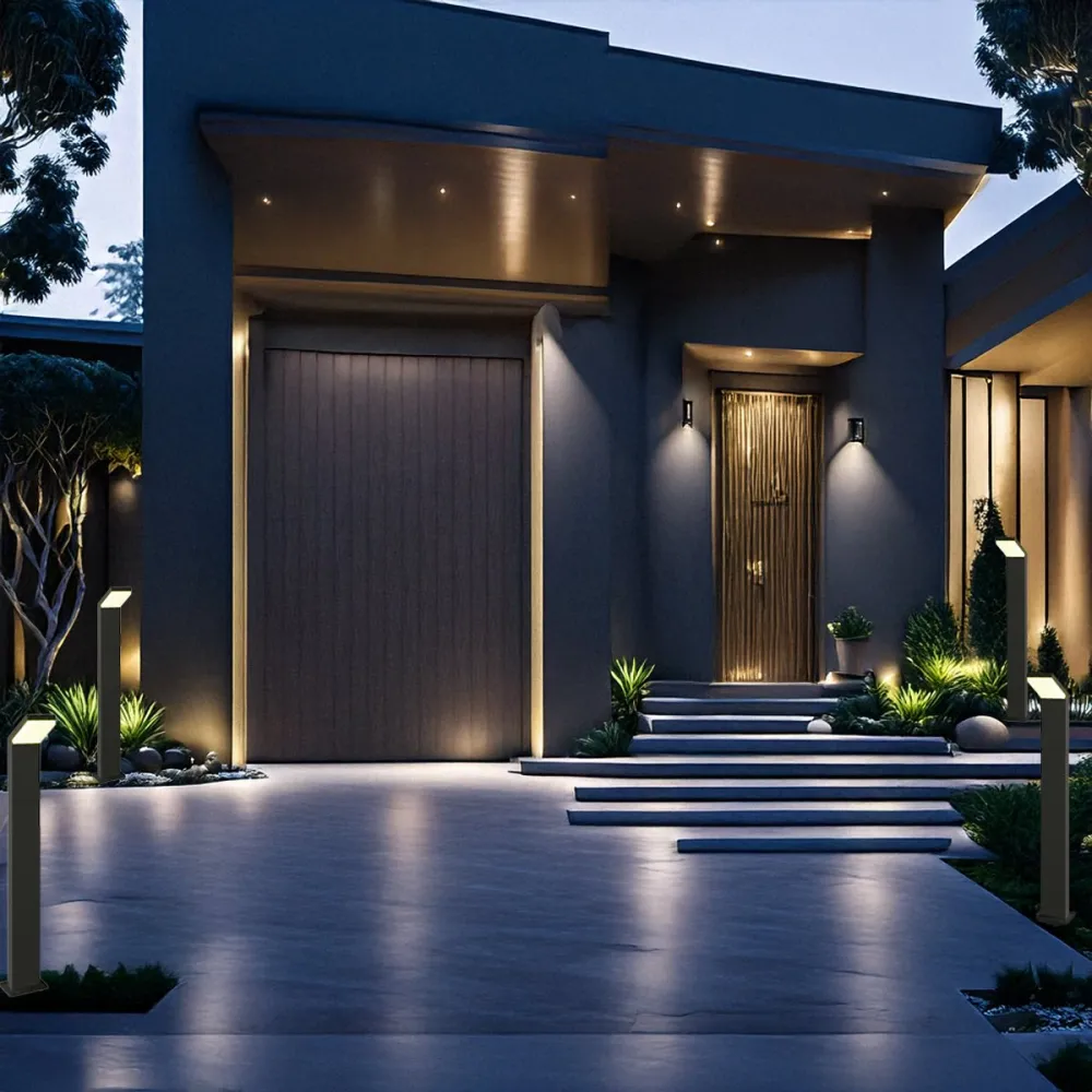 Moderne Außenlaterne Ideal Lux STYLE PT H100