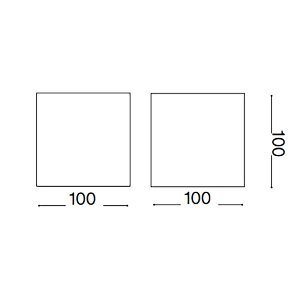 Applique murale LED classique Ideal Lux ATOM 313443